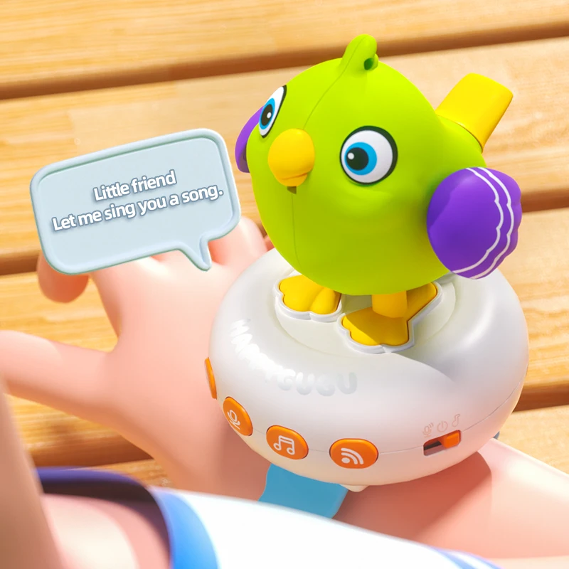 Kids Educational Watch - Electric Talking Bird Watch Sound Controlled