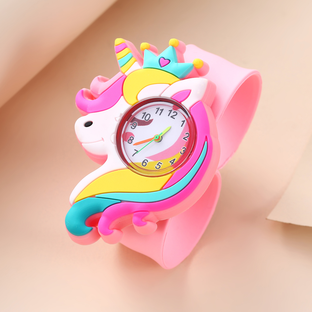 Kids Educational Watch - Baby Watch 3D Cartoon Kids Birthday