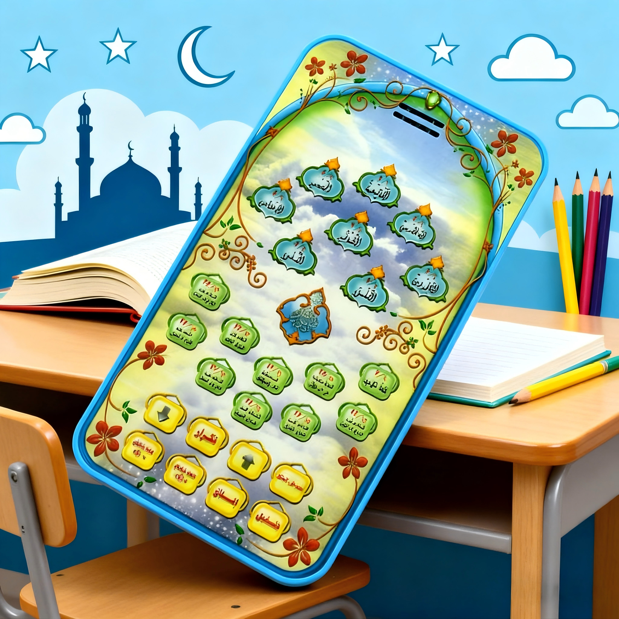 Kids Educational Reader - Islamic Quran Learning Tablet for Kids