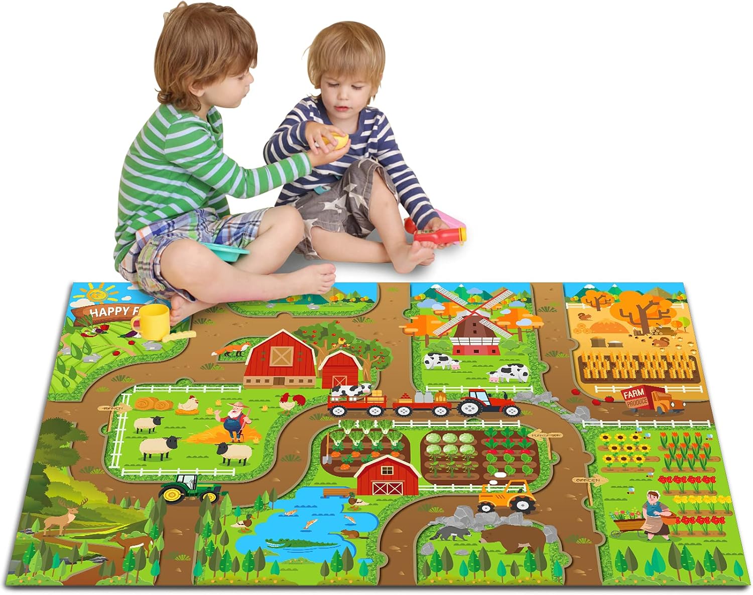 Kids Educational Game - Kids Dream Mat Happy Farm Activity