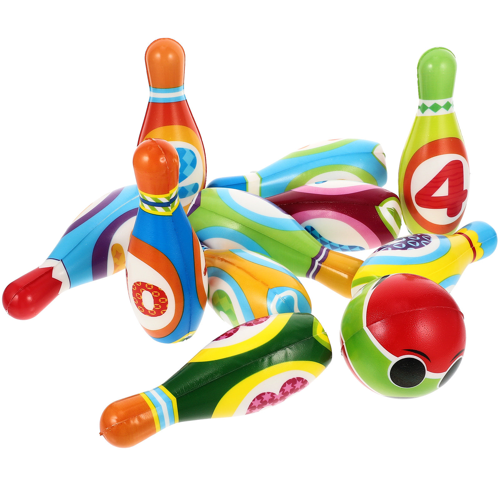 Kids Educational Game - Small Bowling Game Set for Kids