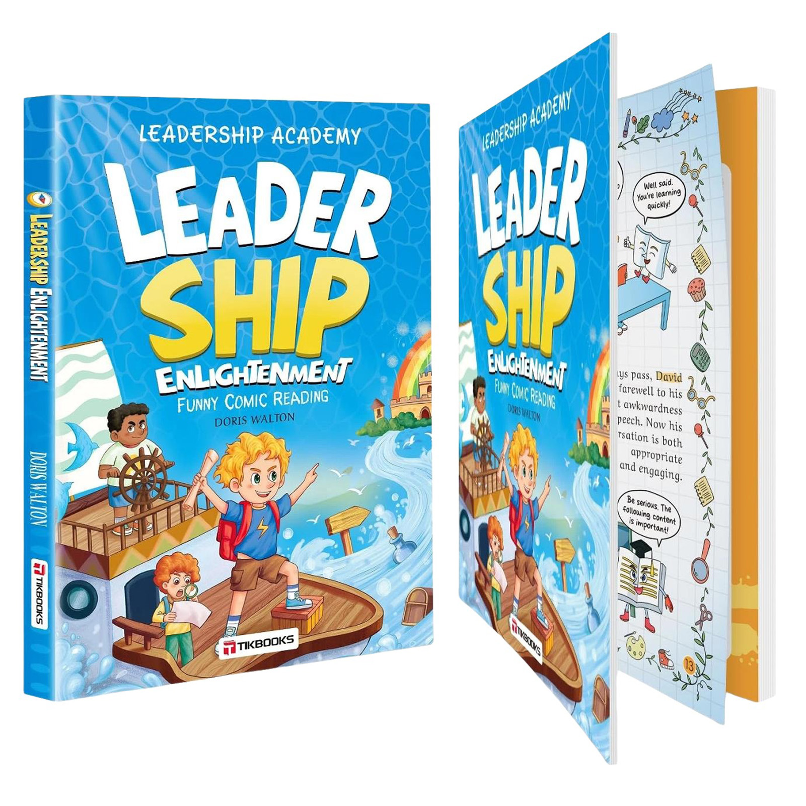 Kids Educational Workbooks - Leadership Comic Workbook,Educational Comics for Cultivates