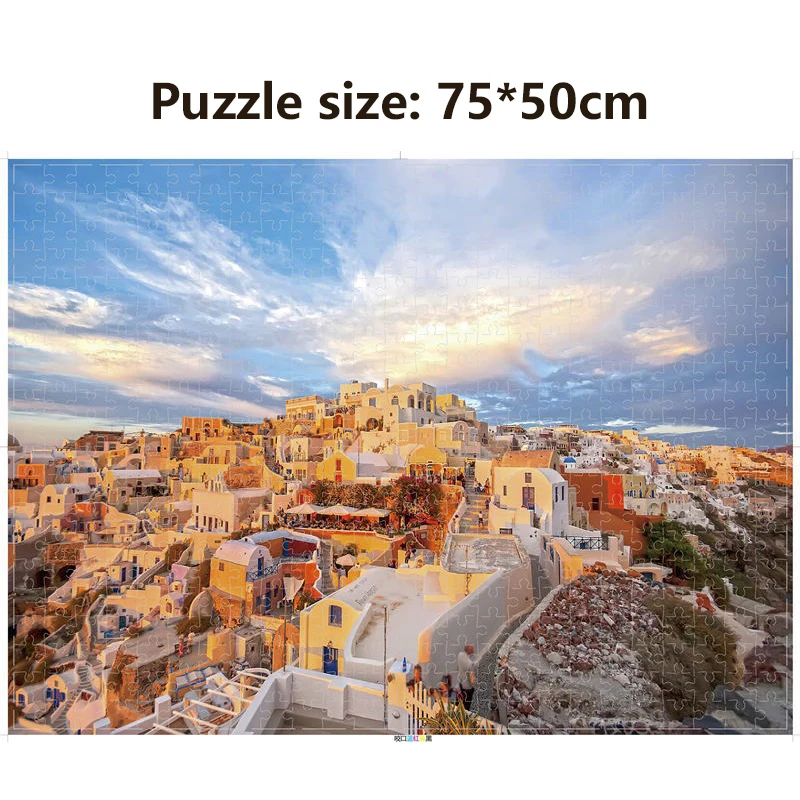 Adult 1000 Pieces Paper Jigsaw - Puzzle Map World recension och pris
