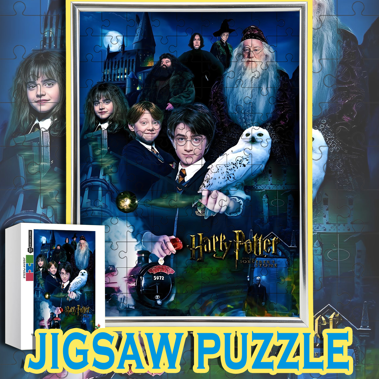 Magic Wizard World Harry Potte - Puzzle Map World recension och pris