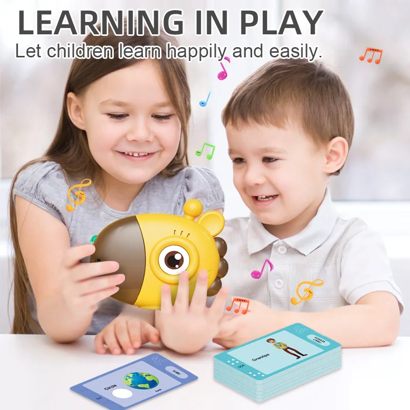 Giraffe Flash Card Reader Sigh - Kids Educational Reader recension och pris