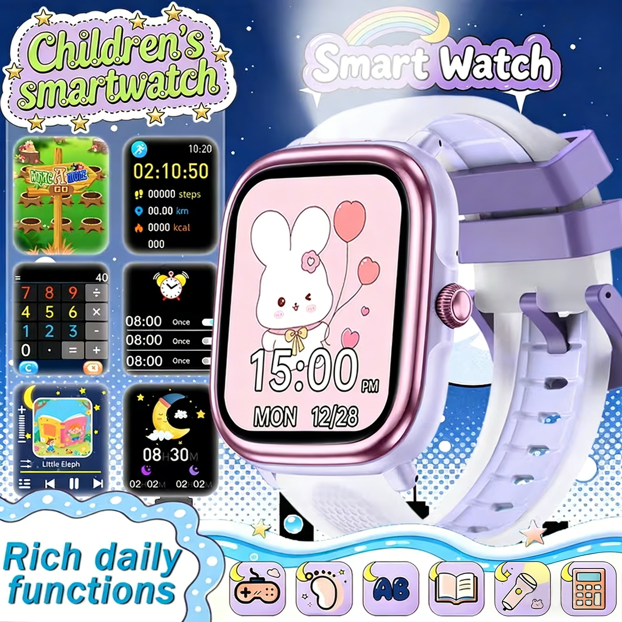 Kids Learning Smart Watch IP68 - Kids Educational Watch recension och pris