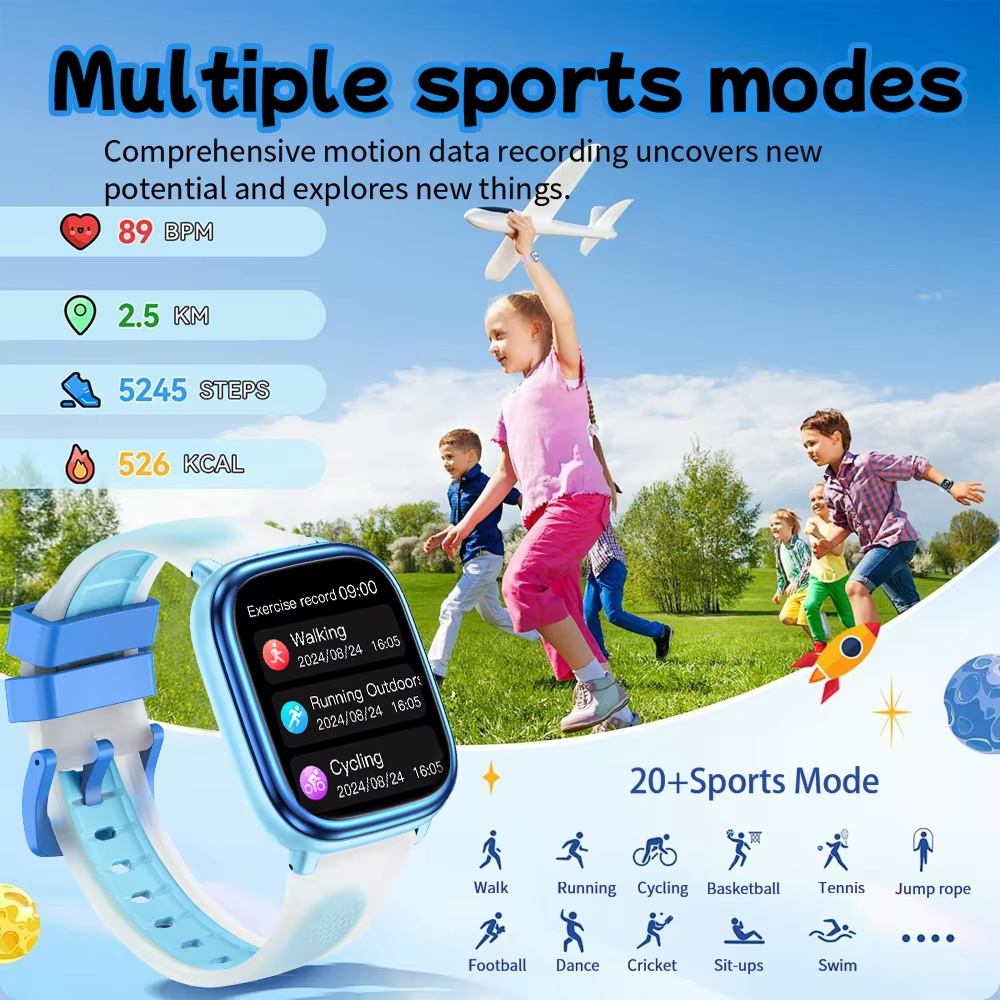Kids Learning Smart Watch IP68 - Kids Educational Watch recension och pris