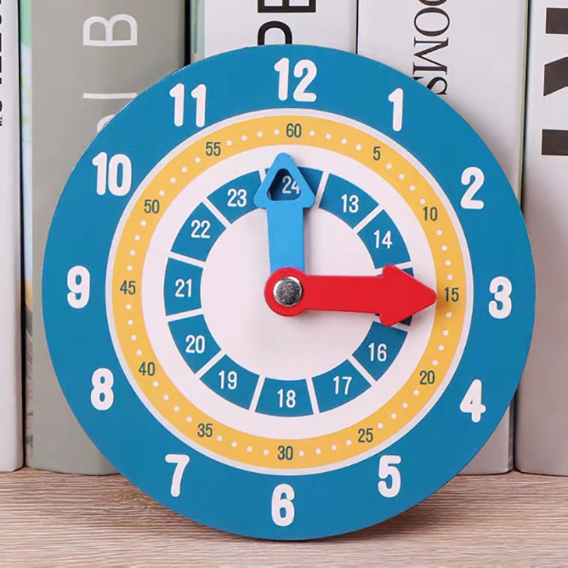 Montessori Learning Clock Wood - Kids Educational Watch recension och pris