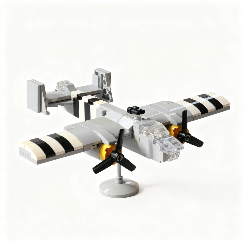 175pcs MOC B Mitchell D Day Pa - Kids Education Scheme recension och pris