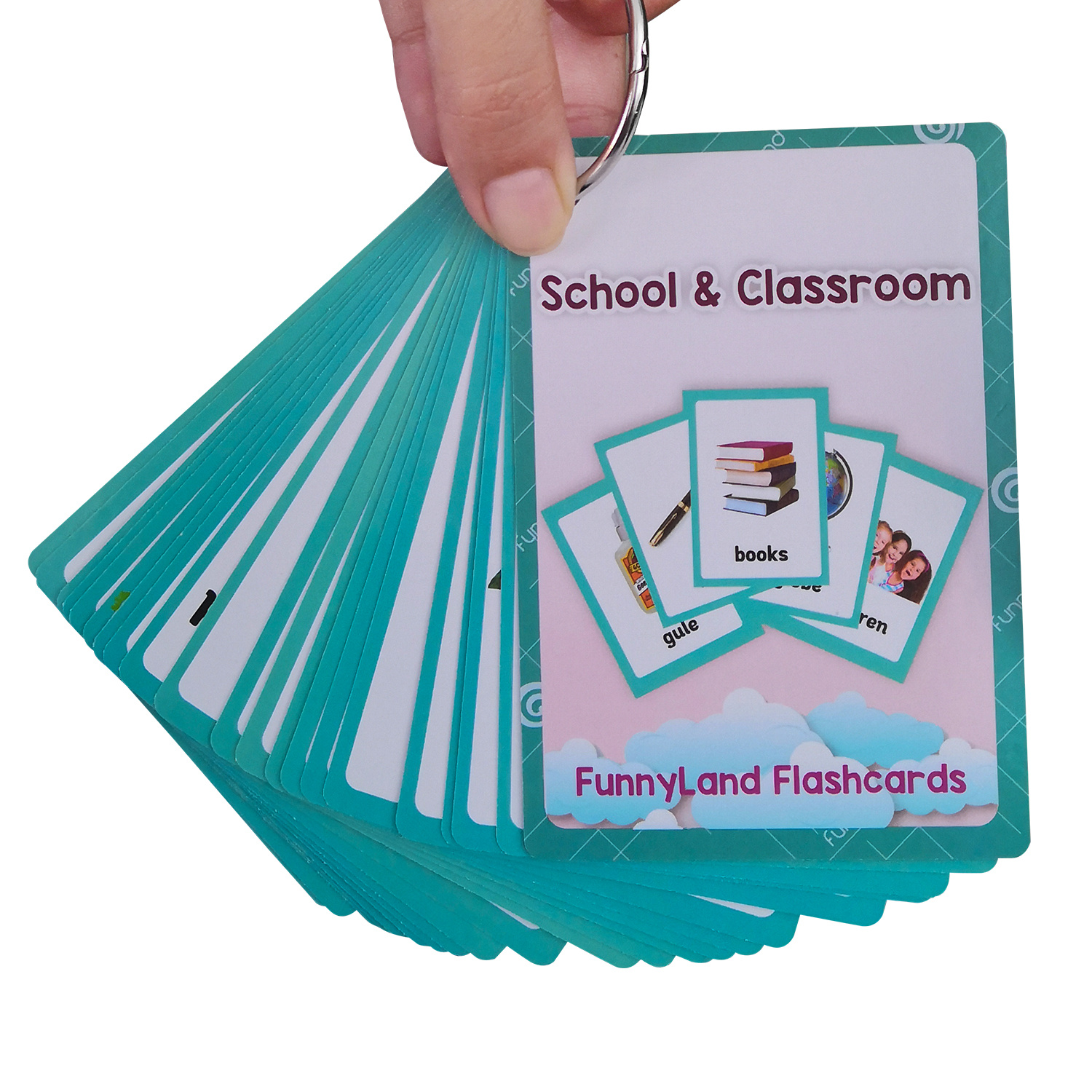Classroom Stationery Vocabular - Flash Card Alphabet recension och pris
