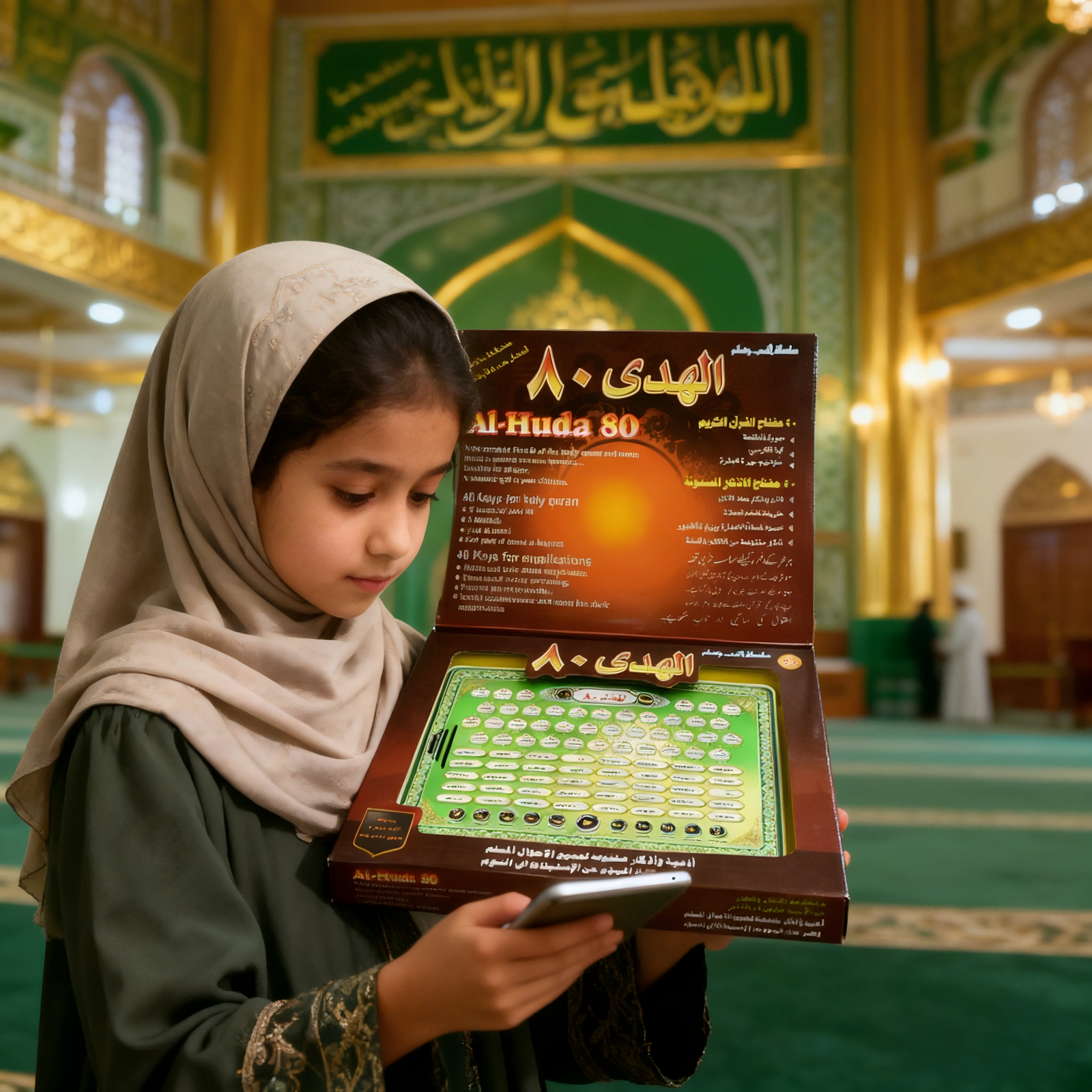 Al-Huda 80 Quran Learning Mach - Kids Educational Reader recension och pris