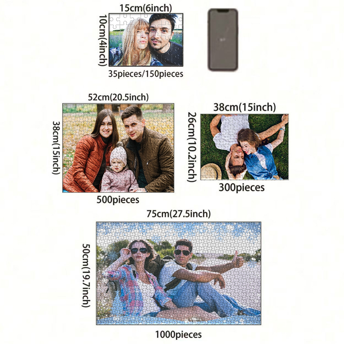 Personalized Custom Photo Puzz - Kids Education Toys recension och pris
