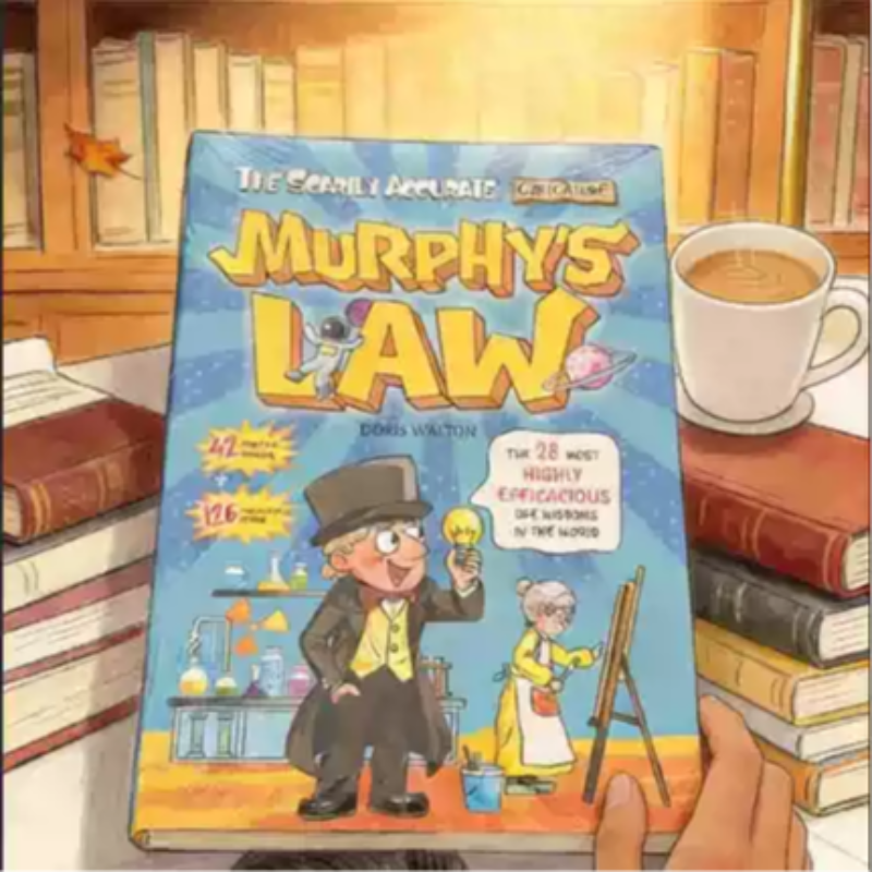 Murphy's Law Comic Book Englis - Kids Educational Reader recension och pris