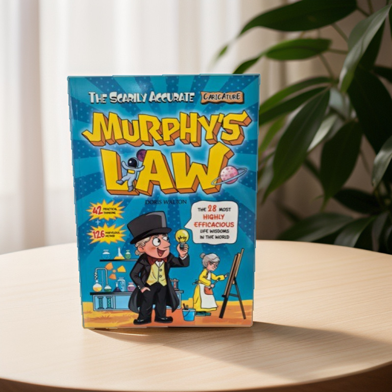 Murphy's Law Comic Book Englis - Kids Educational Reader recension och pris