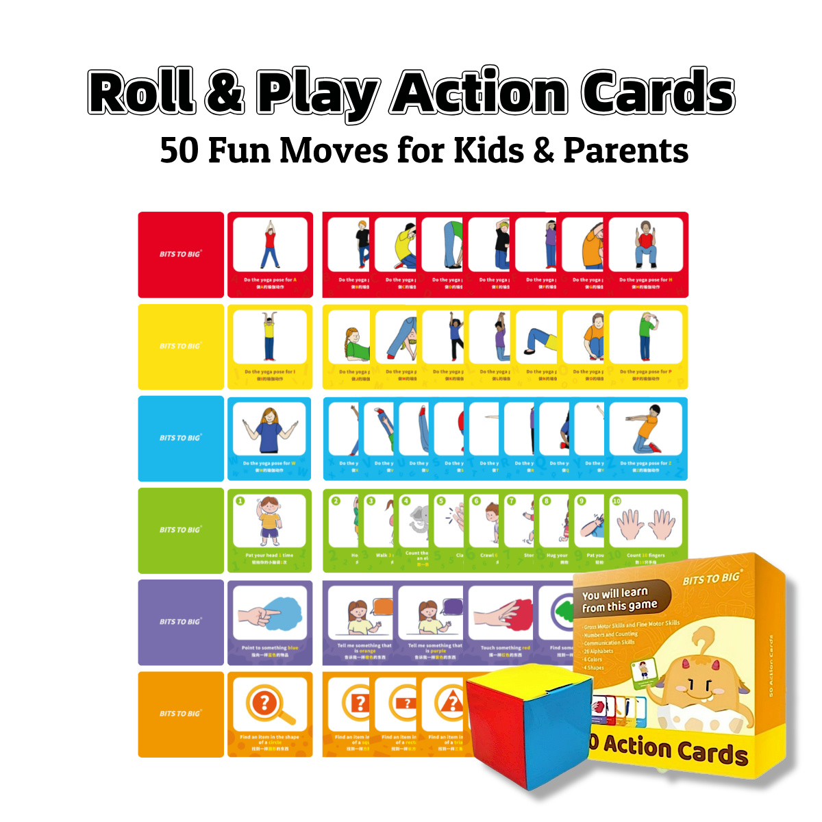 Interactive Alphabet Yoga Toy  - Flash Card Alphabet recension och pris