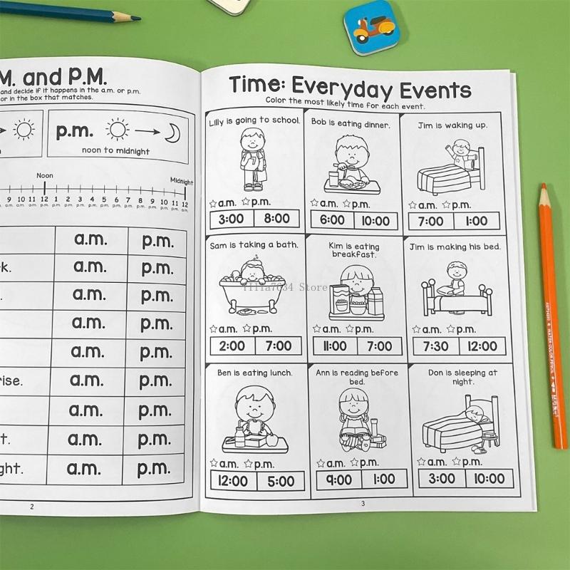 Kids Time Learning Activity Wo - Learning Workbook Preschool recension och pris