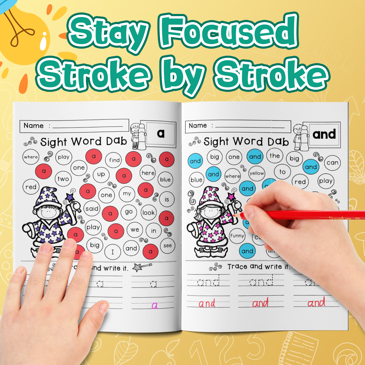Dab-and-Learn Sight Word Workb - Kids Educational Workbooks recension och pris