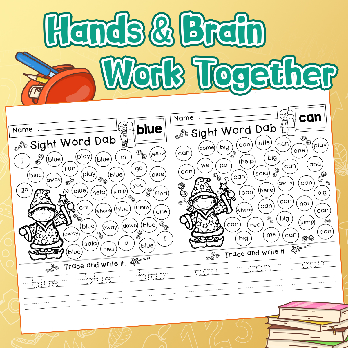 Dab-and-Learn Sight Word Workb - Kids Educational Workbooks recension och pris