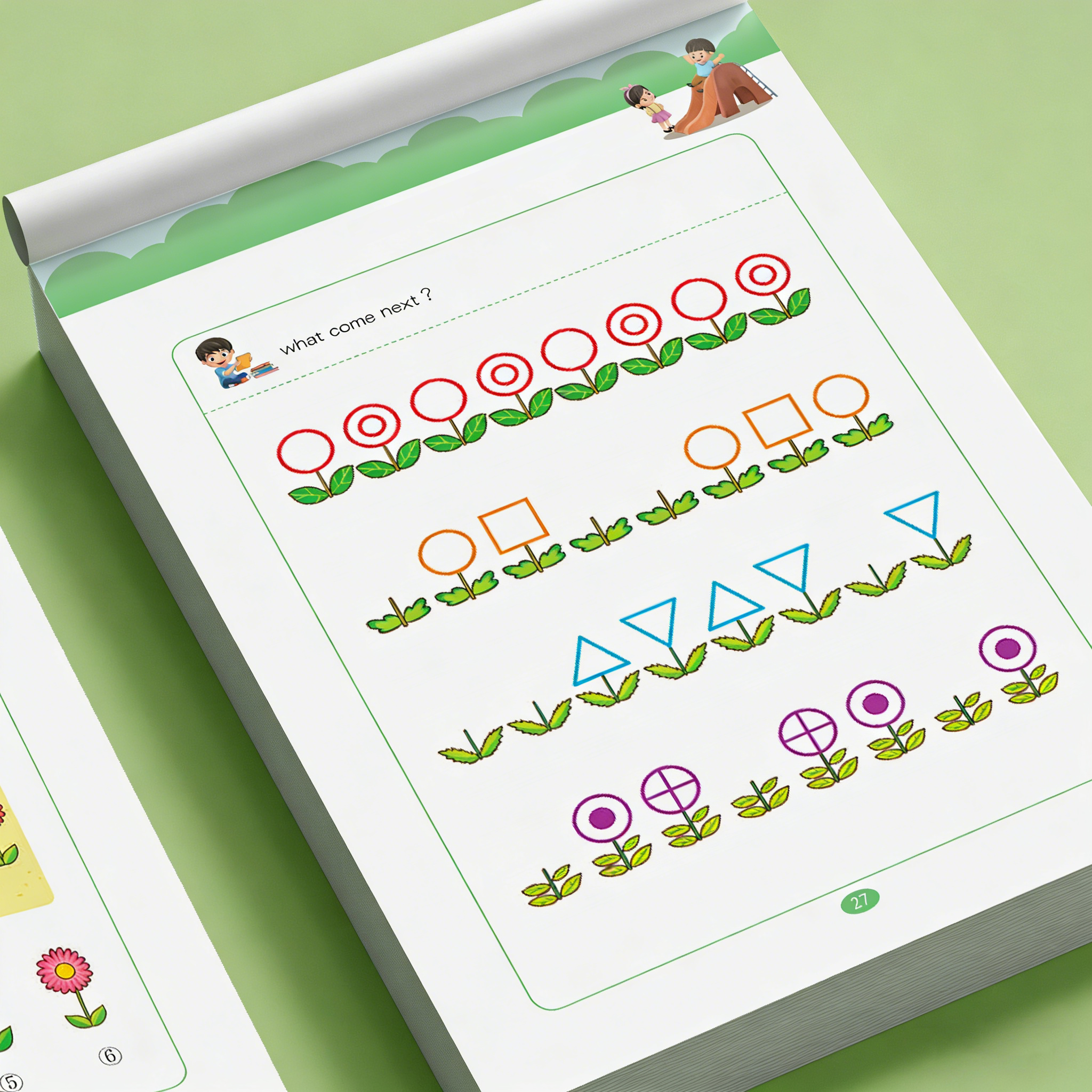 Pattern Finding Workbook for K - Learning Workbook Preschool recension och pris