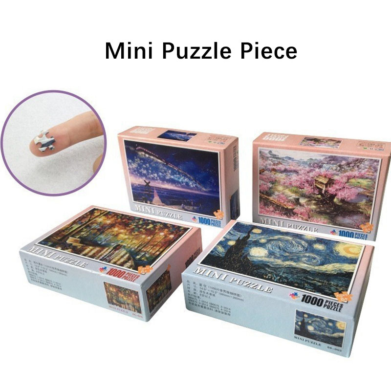 Mini Jigsaw Puzzle 1000 Pieces - Puzzle Map World recension och pris