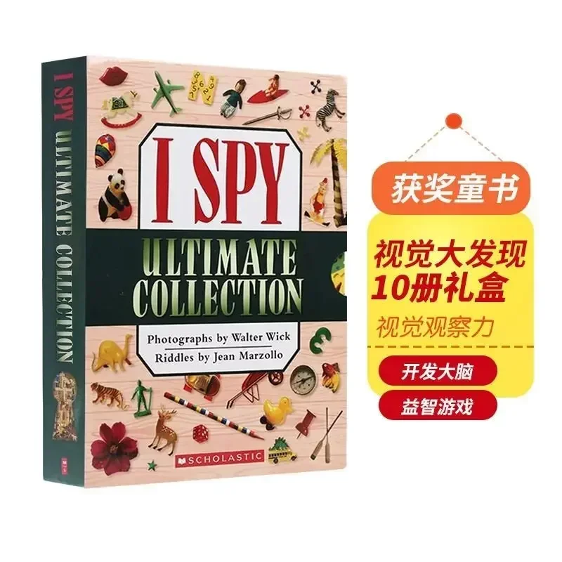 10 Books Box Set I Spy Reader  - Kids Educational Reader recension och pris