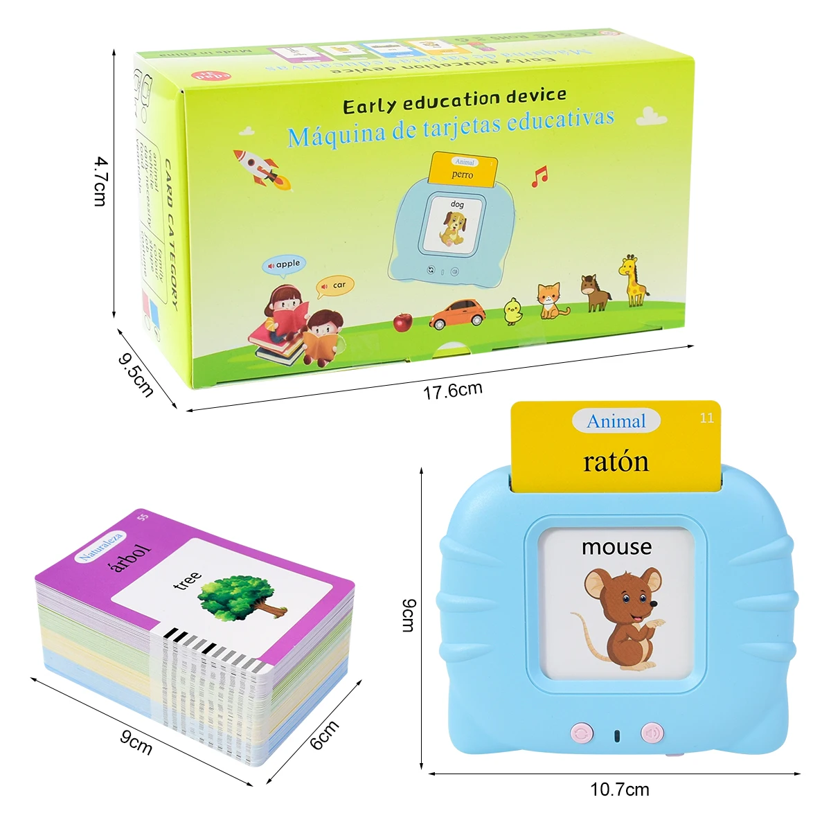 Electronic Spanish Cognitive C - Flash Card Alphabet recension och pris