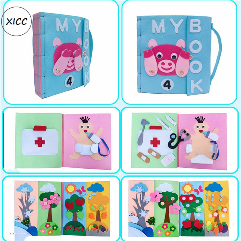Non-Woven Felt Fabric Sewing D - Kids First Education recension och pris