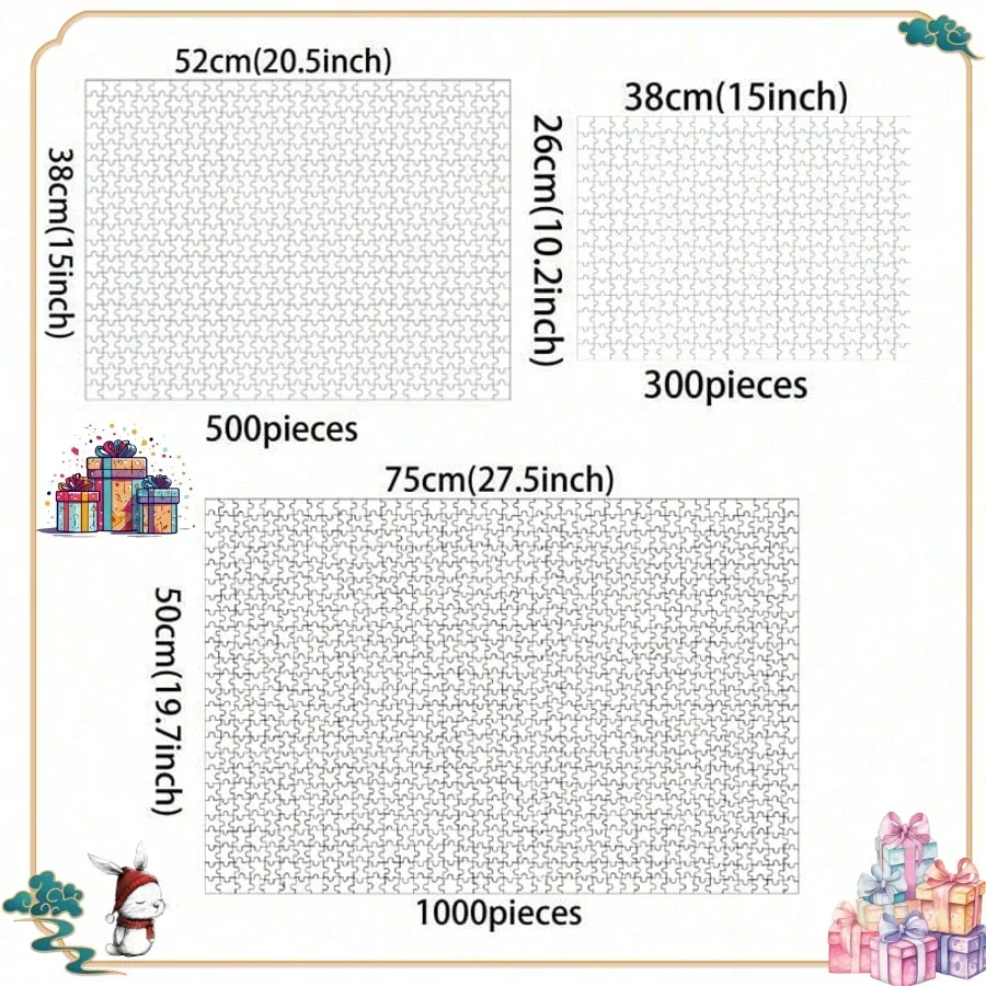 120/300/500/1000 Pieces Adult  - Puzzle Map World recension och pris