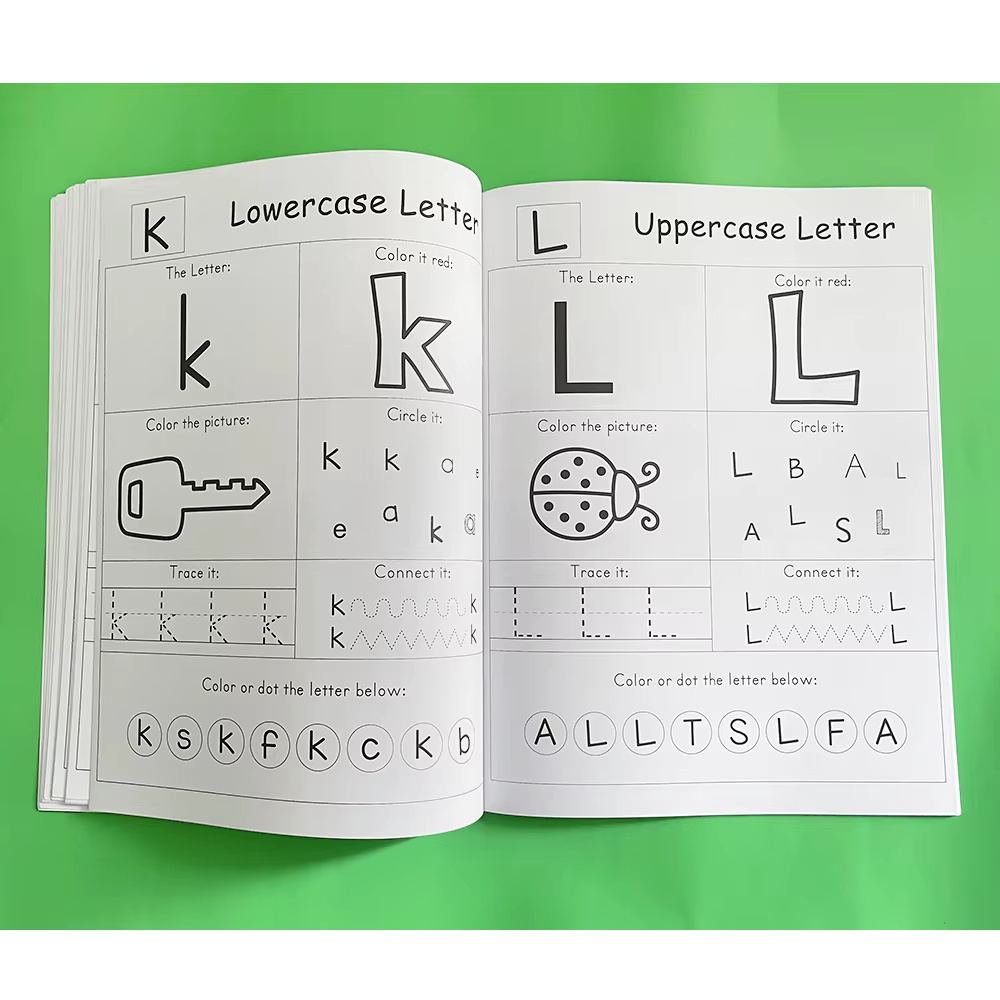 Letters A-Z Alphabet Phonics P - Learning Workbook Preschool recension och pris