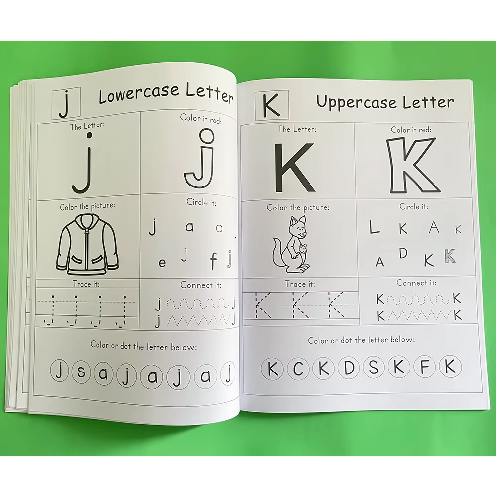 Letters A-Z Alphabet Phonics P - Learning Workbook Preschool recension och pris