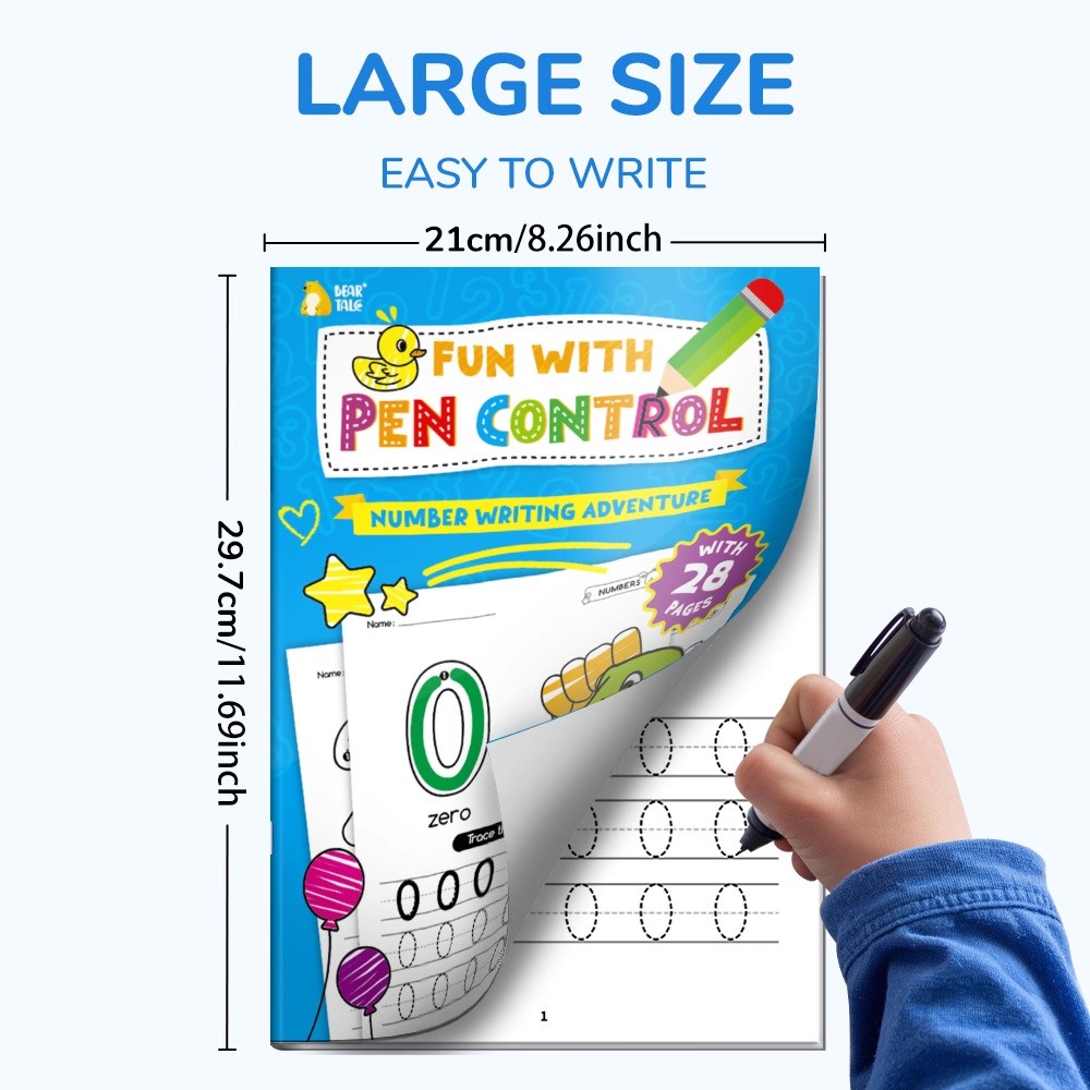 Preschool Pen Control Practice - Kids Educational Workbooks recension och pris