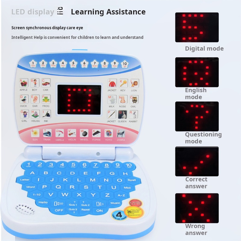 Learning Machine Laptop Comput - Kids Educational Workbooks recension och pris
