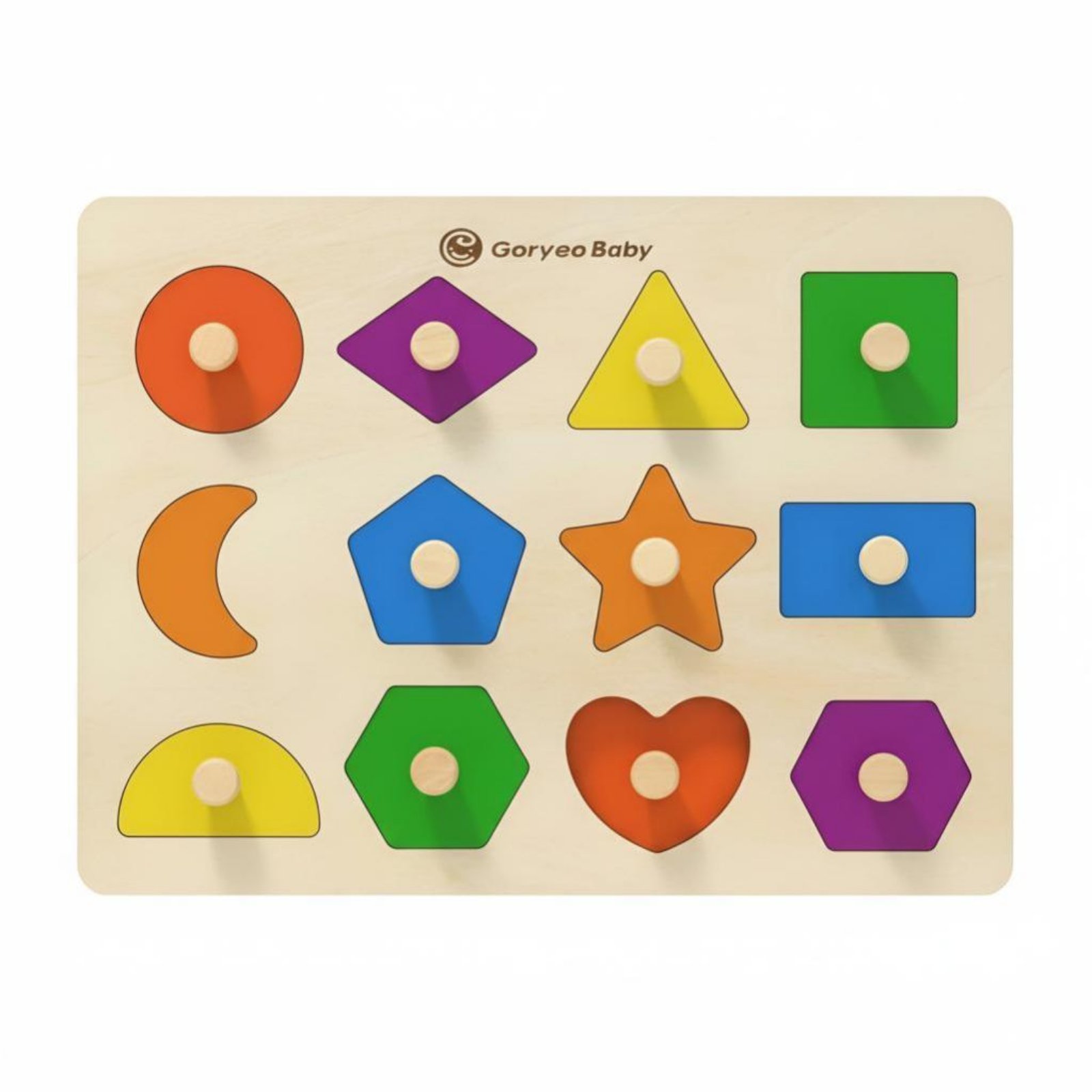 Number Game Board, Wooden Shap - Kids Educational Game recension och pris