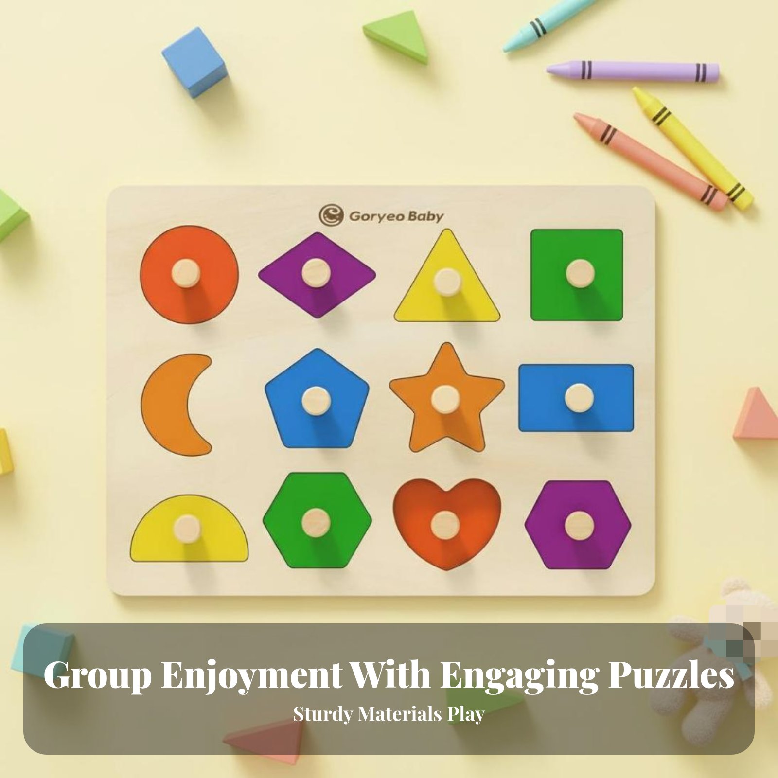 Number Game Board, Wooden Shap - Kids Educational Game recension och pris