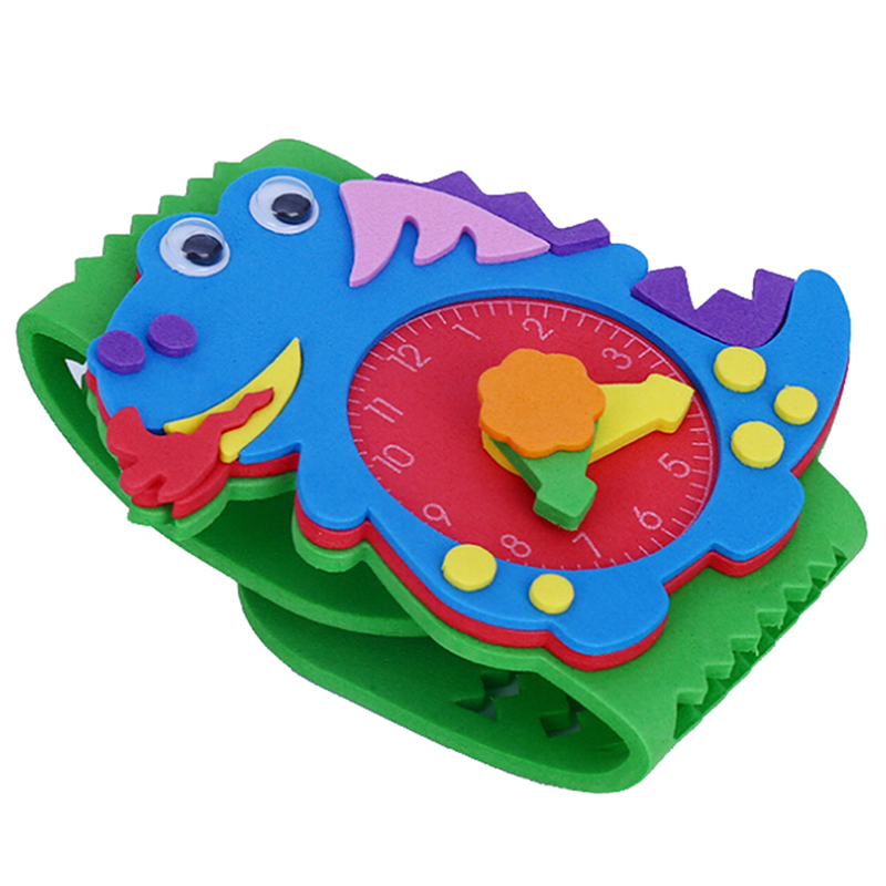 2/5/8pcs Kids DIY Watch 3D EVA - Kids Educational Watch recension och pris