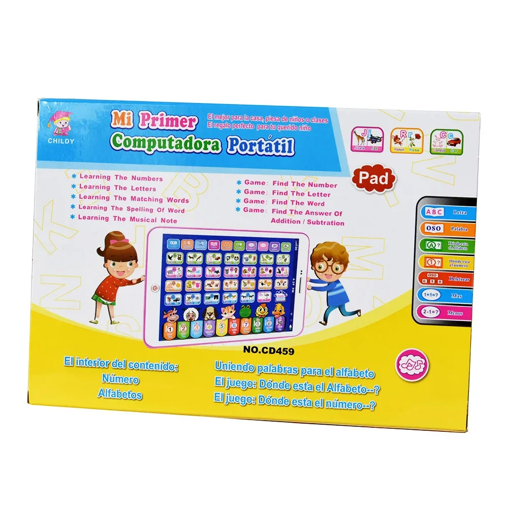Spanish Alphabet Child Tablet  - Kids Educational Workbooks recension och pris
