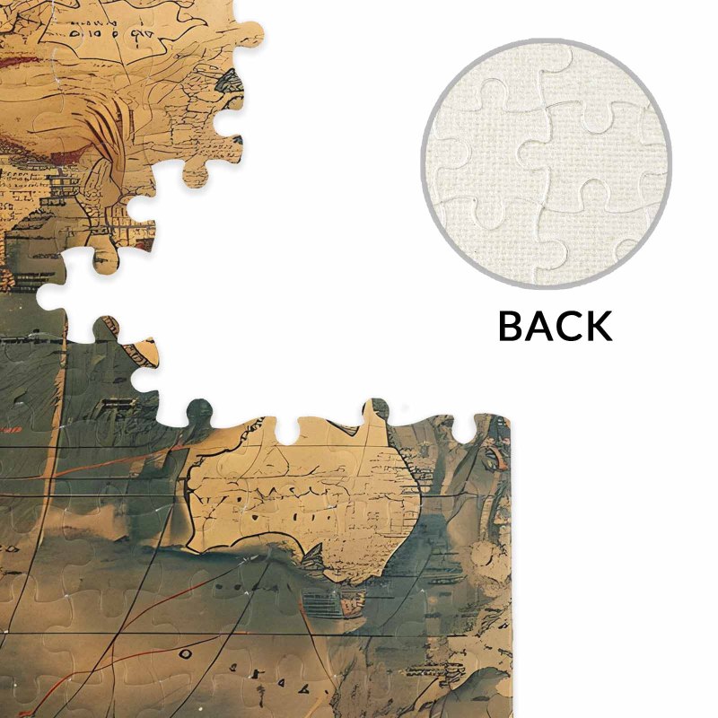 500pcs Jigsaw Puzzle for Adult - Puzzle Map World recension och pris