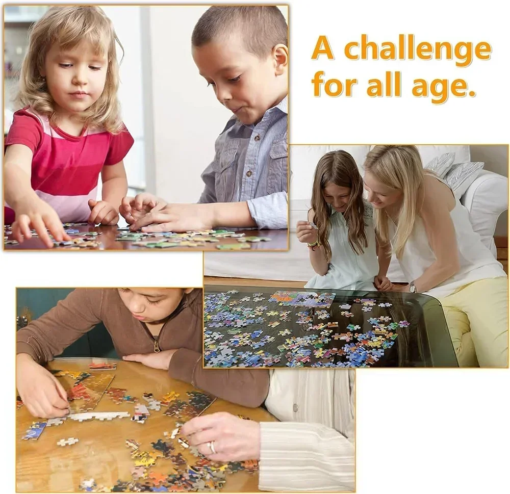 120/300/500/1000 Piece Butterf - Puzzle Map World recension och pris