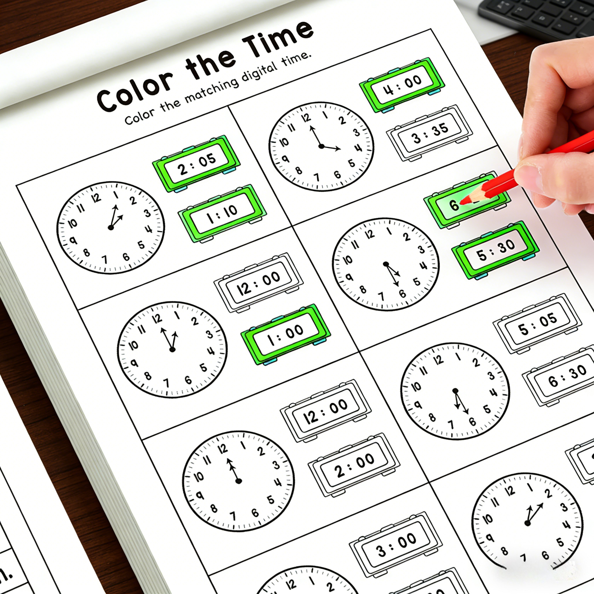 Telling Time Workbook for Kids - Learning Workbook Preschool recension och pris