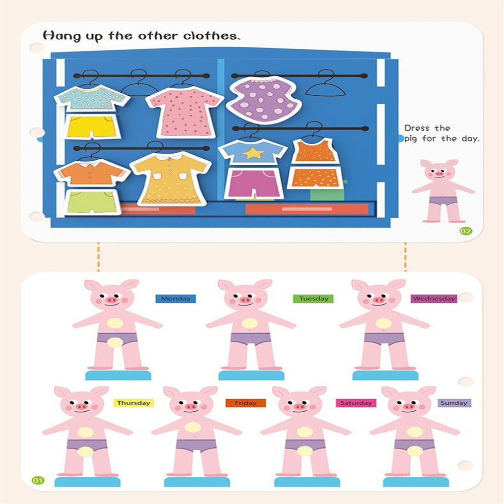 Kid Quiet Busy Book Montessori - Kids First Education recension och pris