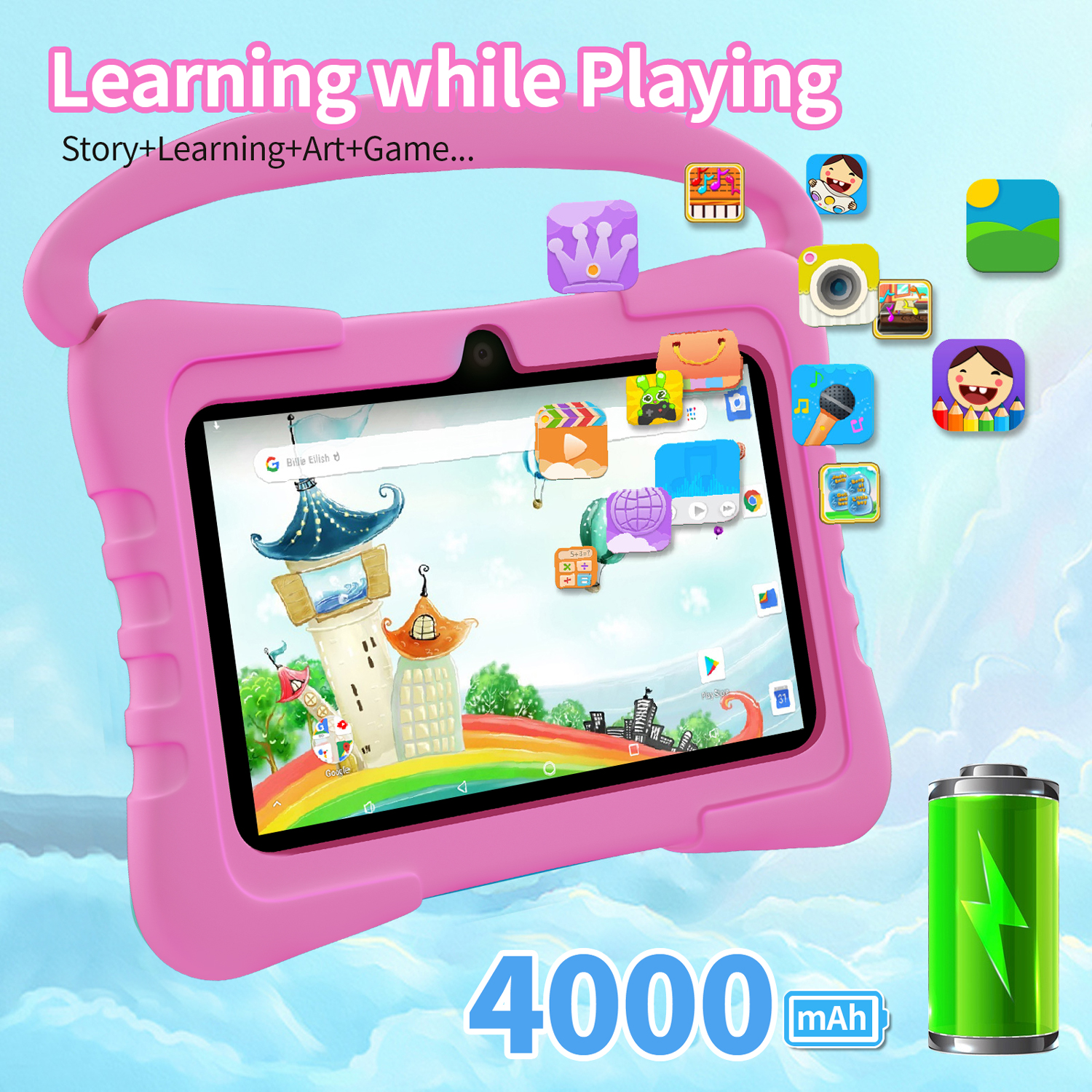 7.0 Inch Kids Tablet Android 1 - Kids Education Software For Pc recension och pris