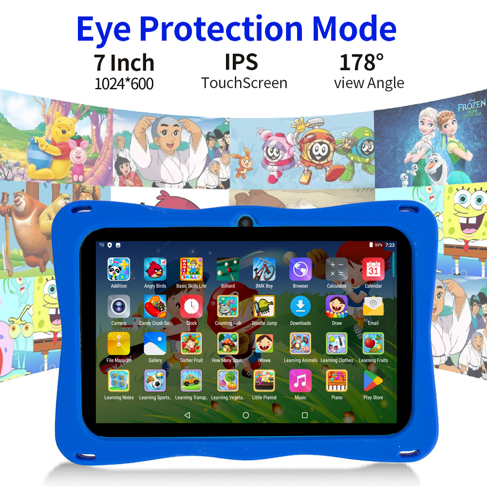 BDF Tablet for Kids 7 Inch And - Kids Education Software For Pc recension och pris