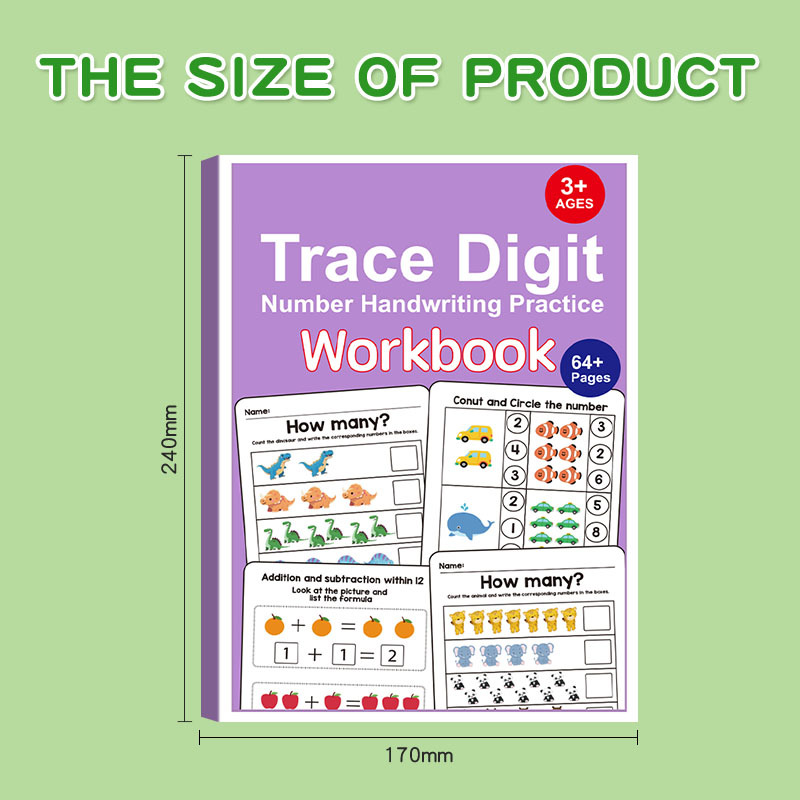 Interactive Preschool Math Wor - Learning Workbook Preschool recension och pris