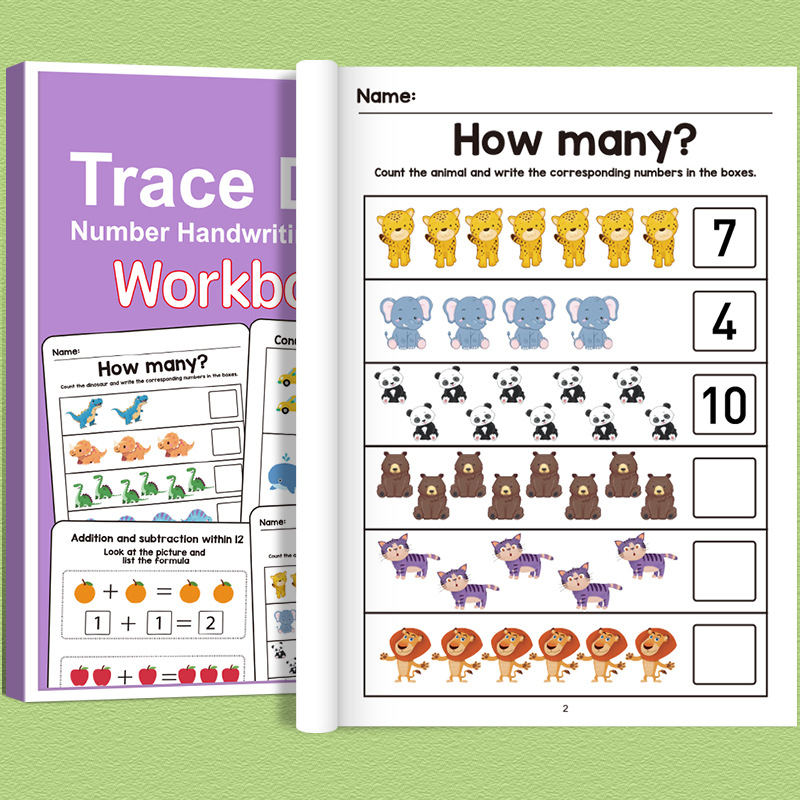 Interactive Preschool Math Wor - Learning Workbook Preschool recension och pris