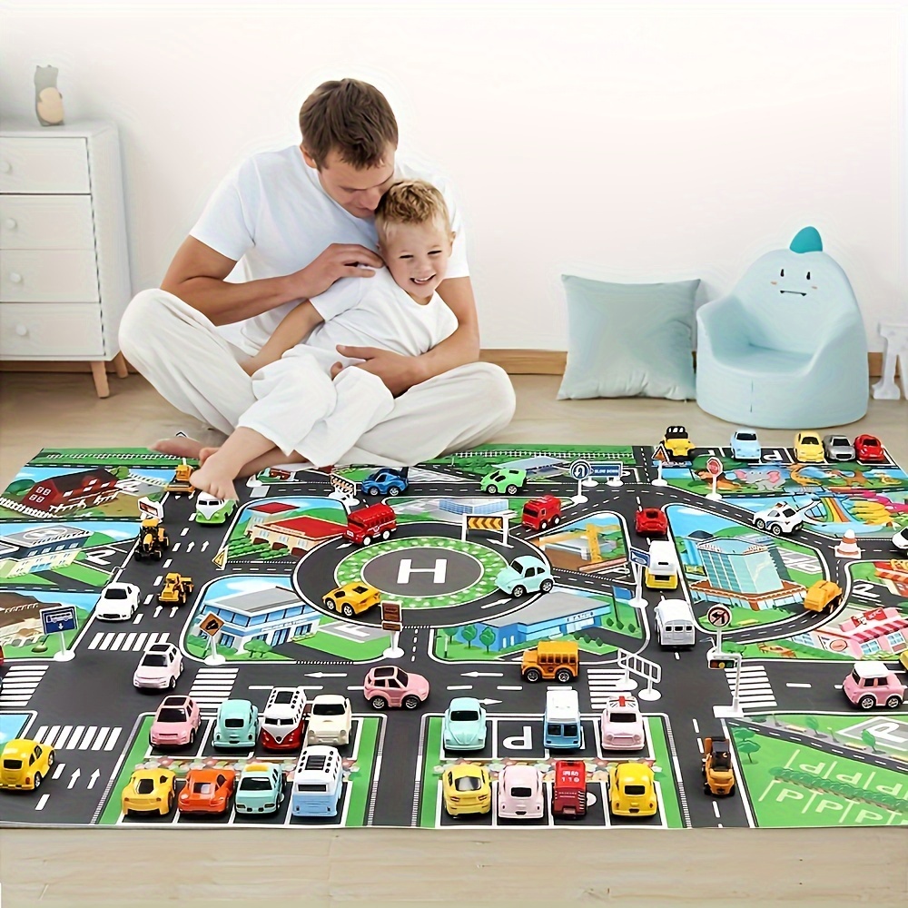 1pc, City Traffic Play Mat, La - Kids Educational Game recension och pris