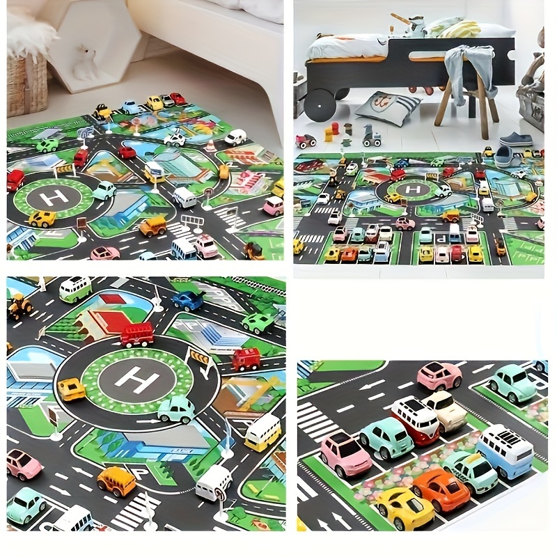 1pc, City Traffic Play Mat, La - Kids Educational Game recension och pris