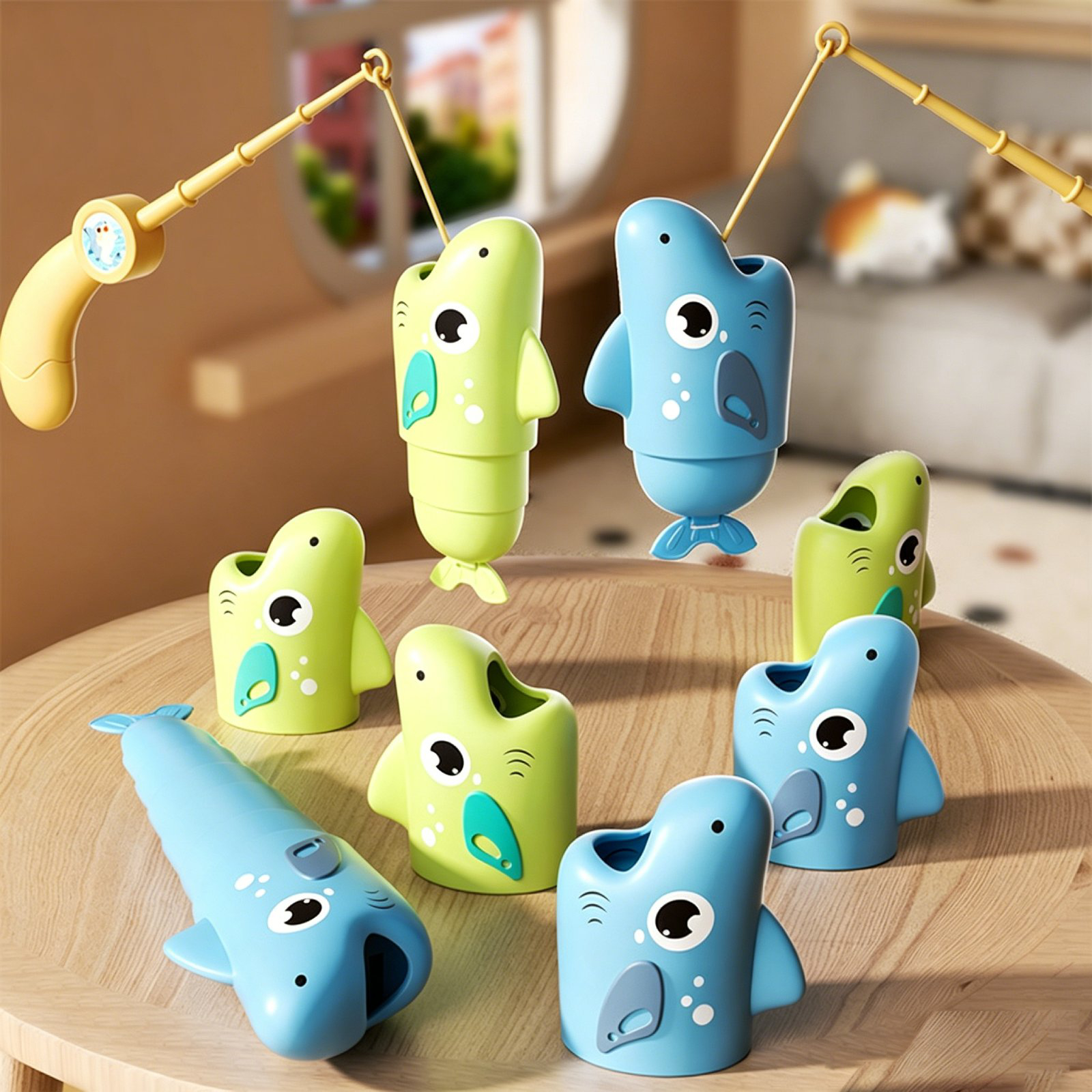 Portable Fishing Toy for Kids  - Kids Education Reels recension och pris