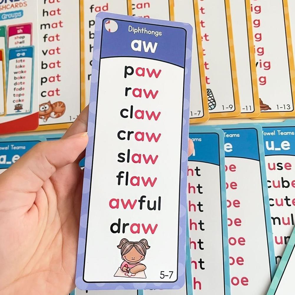 117 Groups Phonics Flashcards  - Flash Card Alphabet recension och pris