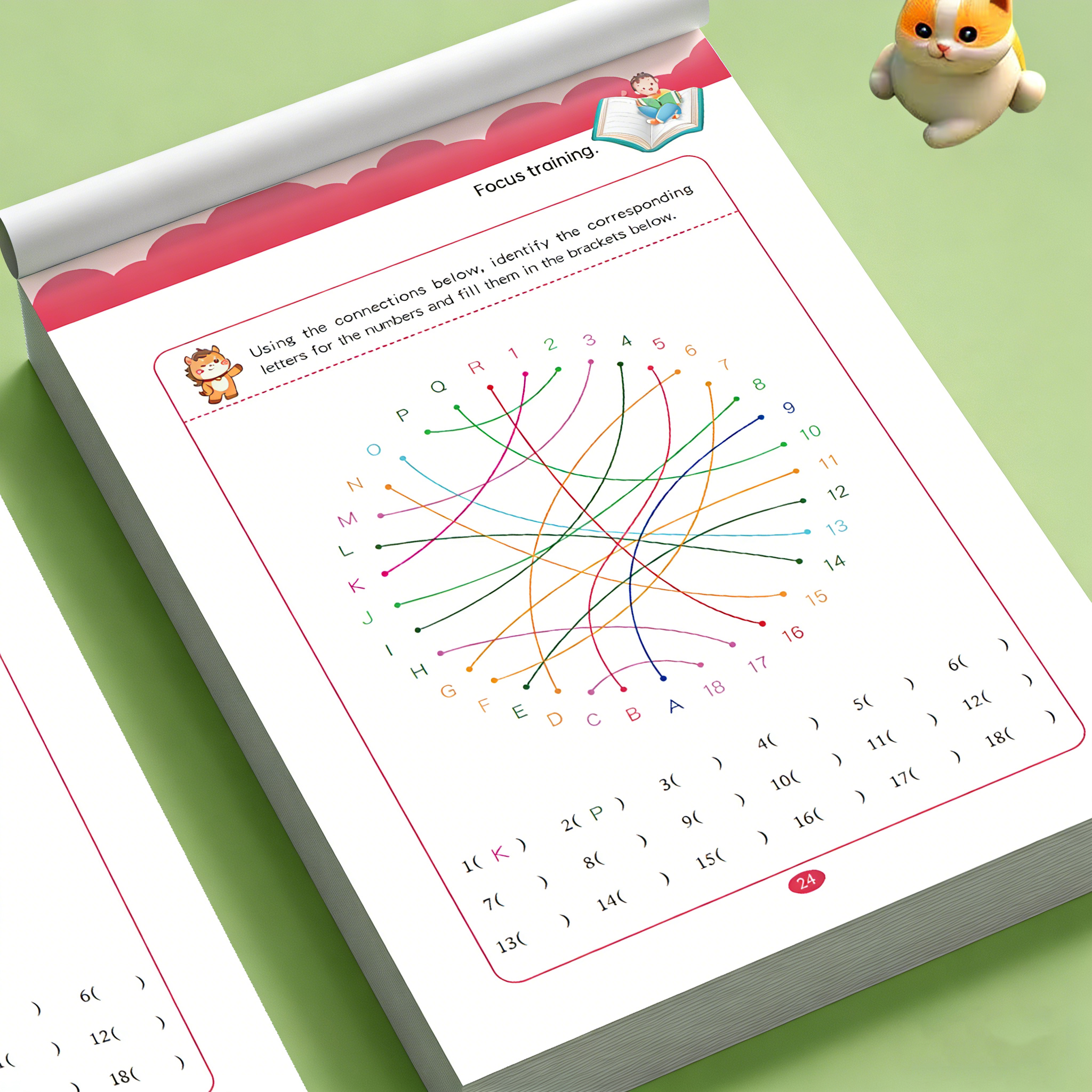 Focus Skills Workbook for Kids - Learning Workbook Preschool recension och pris