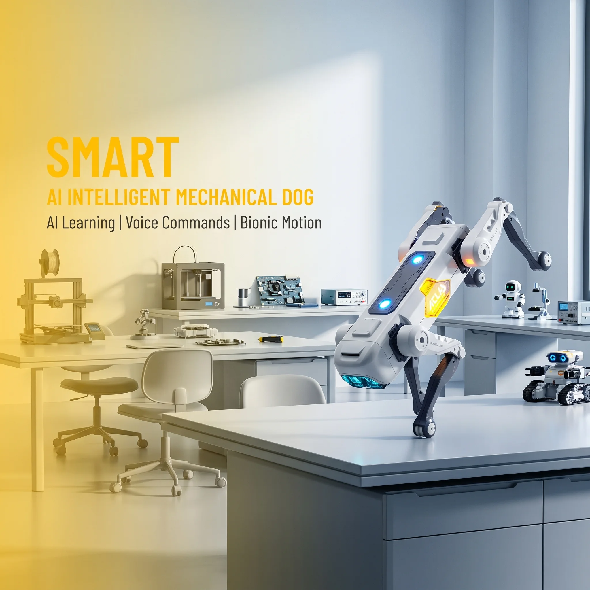 AI Smart Robot Dog, Voice & AP - Kids Educational Game recension och pris